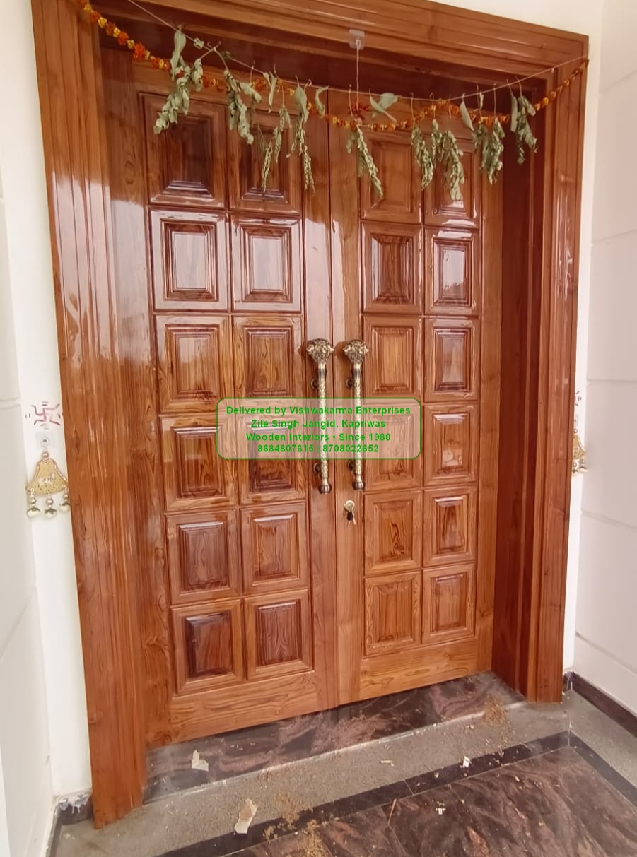 Wooden doors